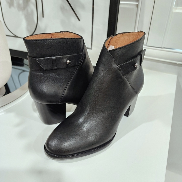 NEW Madewell The Kelci Leather Heeled Boot - Picture 3 of 7